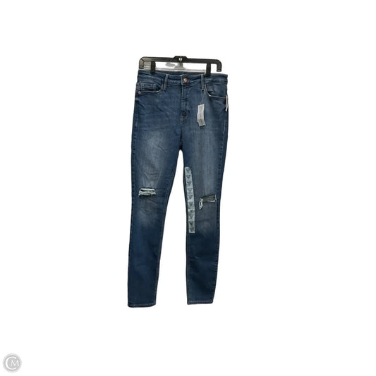 Jeans Straight By Old Navy In Blue Denim, Size: 10l