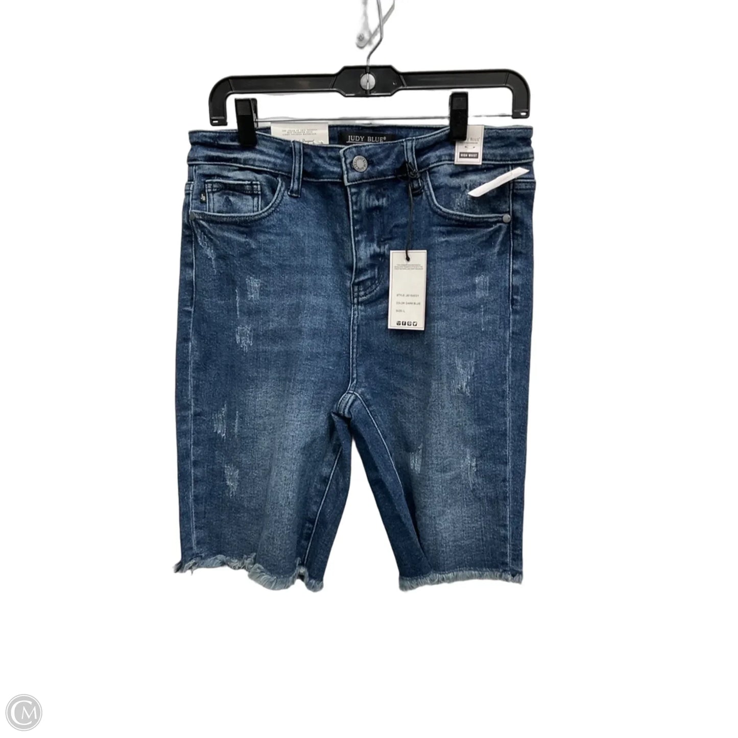 Shorts By Judy Blue In Blue Denim, Size: 12