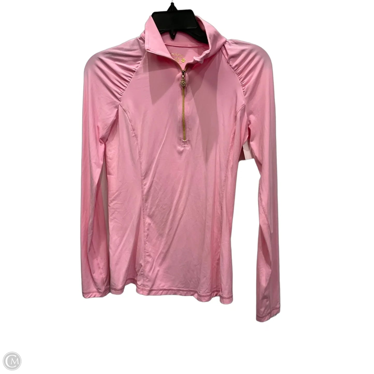 Athletic Sweatshirt Collar By Lilla P In Pink, Size: Xs