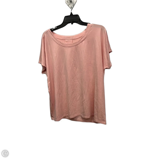 Top Short Sleeve By J. Jill In Pink, Size: L