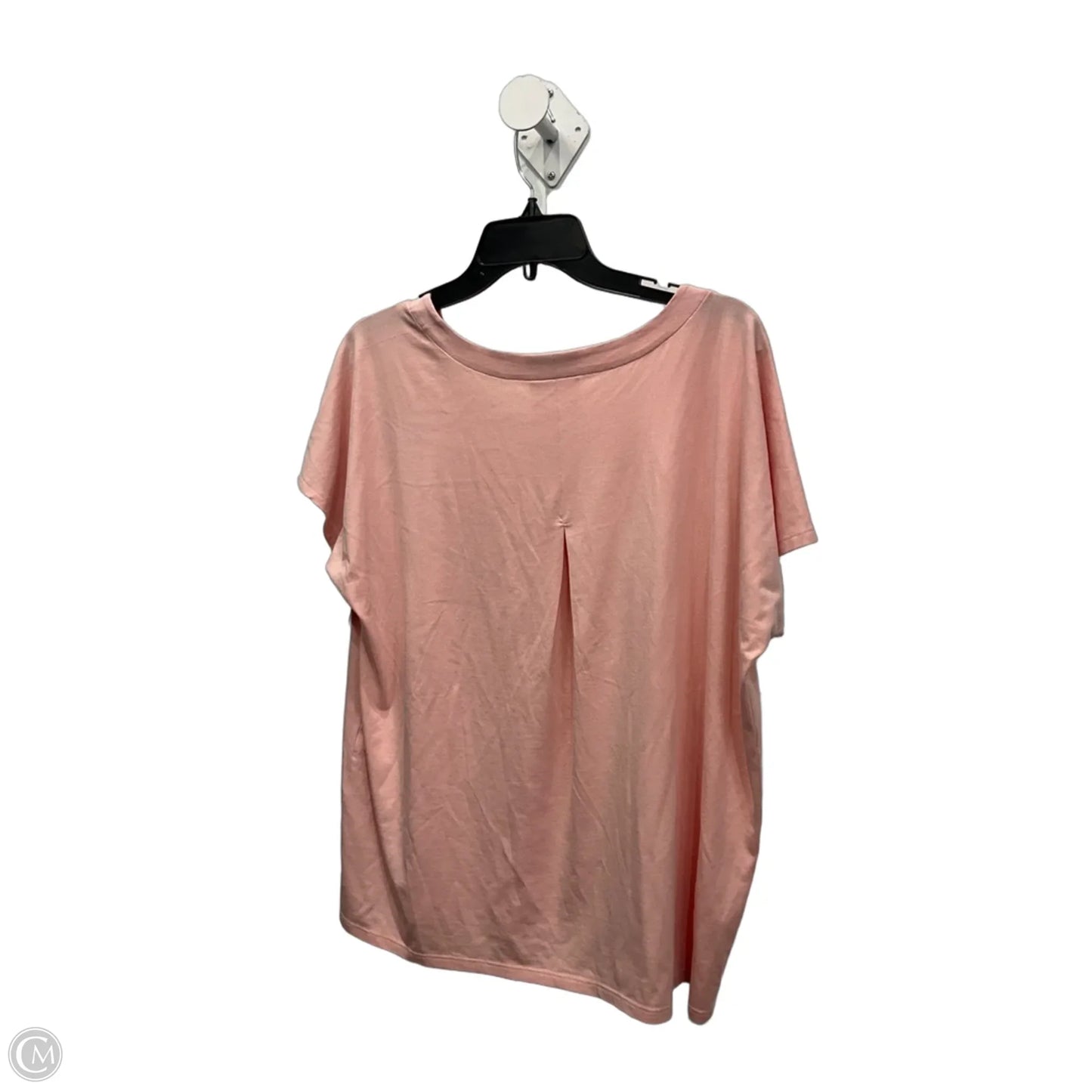 Top Short Sleeve By J. Jill In Pink, Size: L