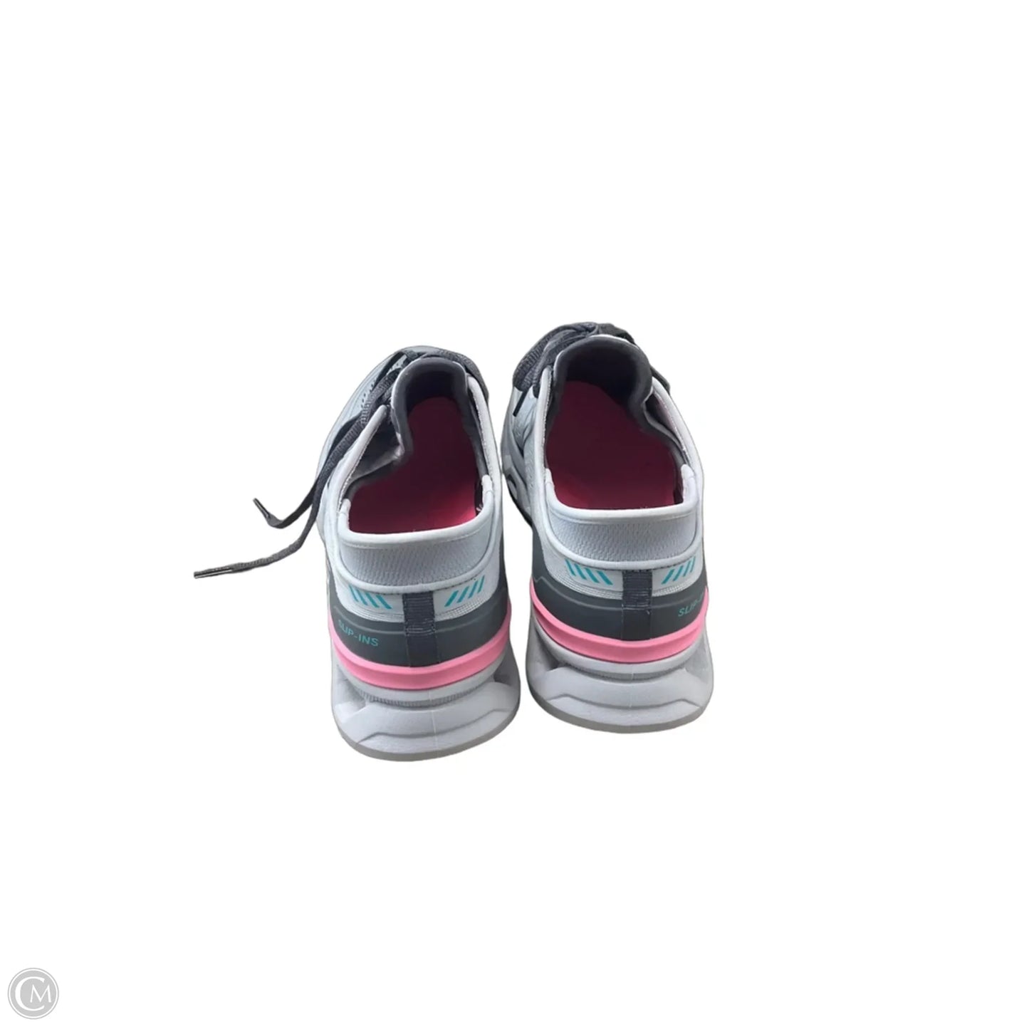 Shoes Athletic By Skechers In Grey, Size: 9