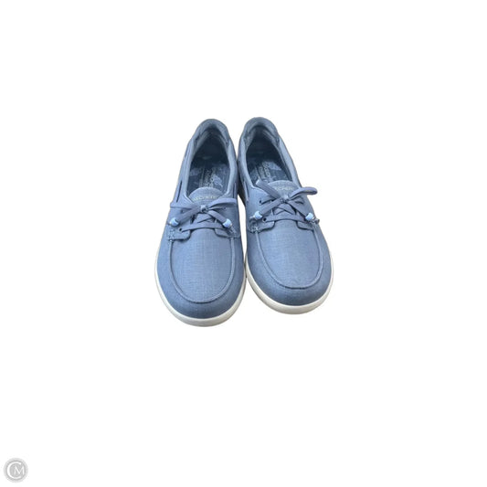 Shoes Flats By Skechers In Blue, Size: 9