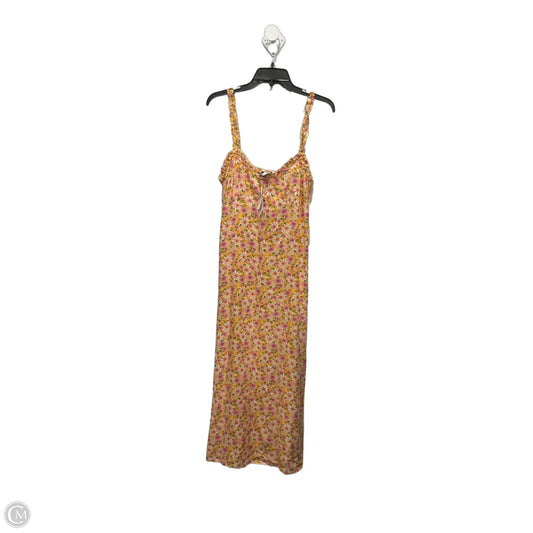 Dress Casual Maxi By Clothes Mentor In Floral Print, Size: M