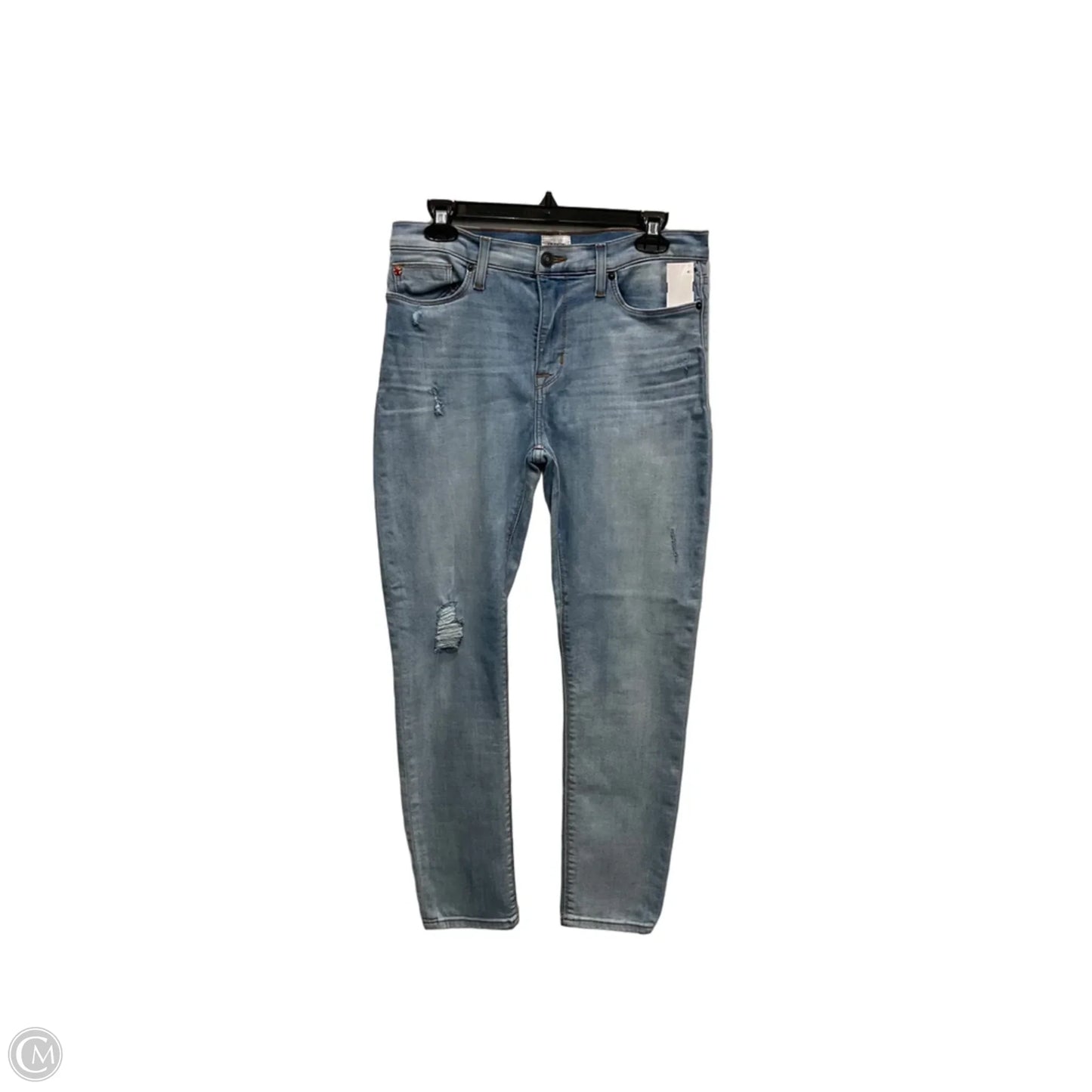 Jeans Straight By Hudson In Blue Denim, Size: 8