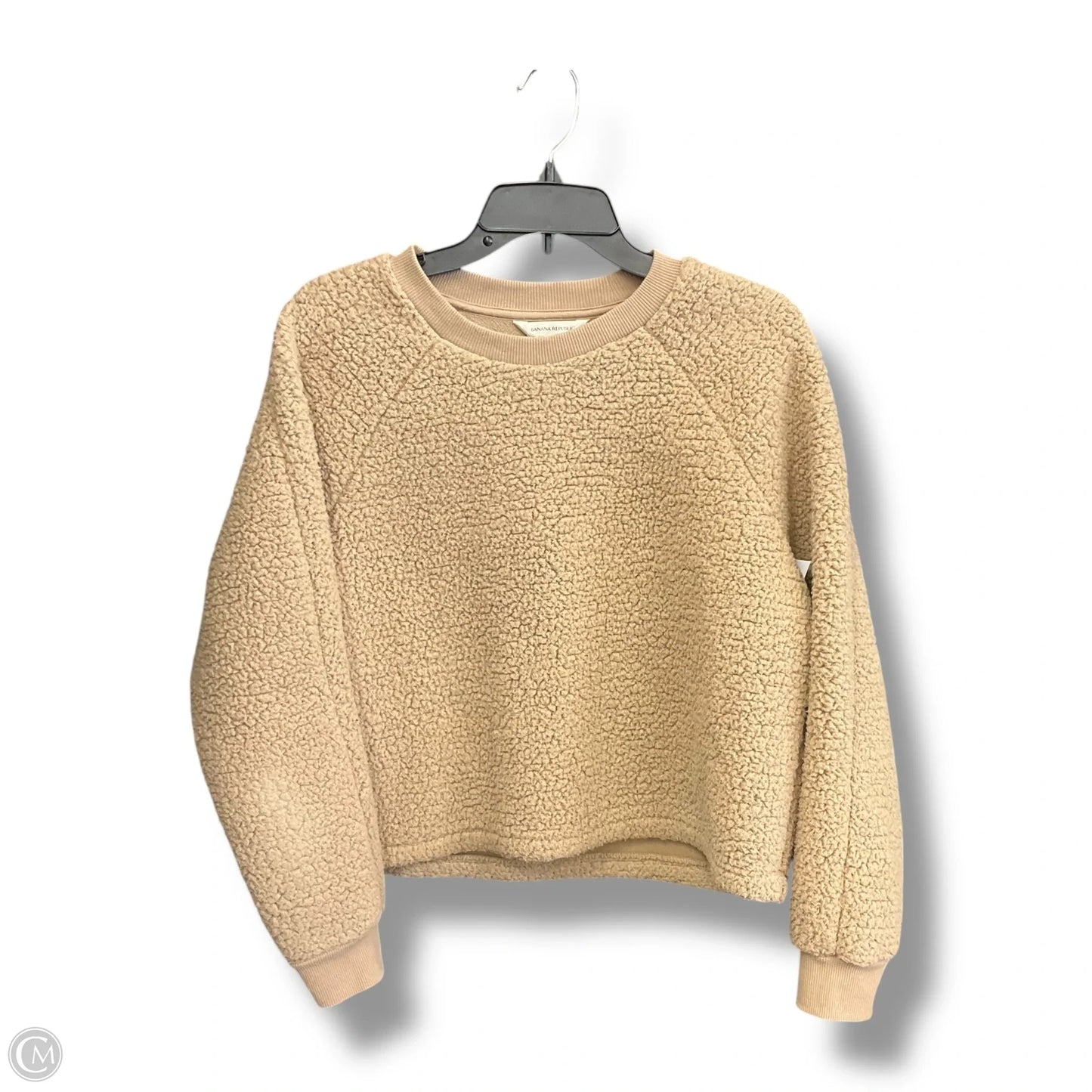 Top Long Sleeve By Banana Republic In Brown, Size: S