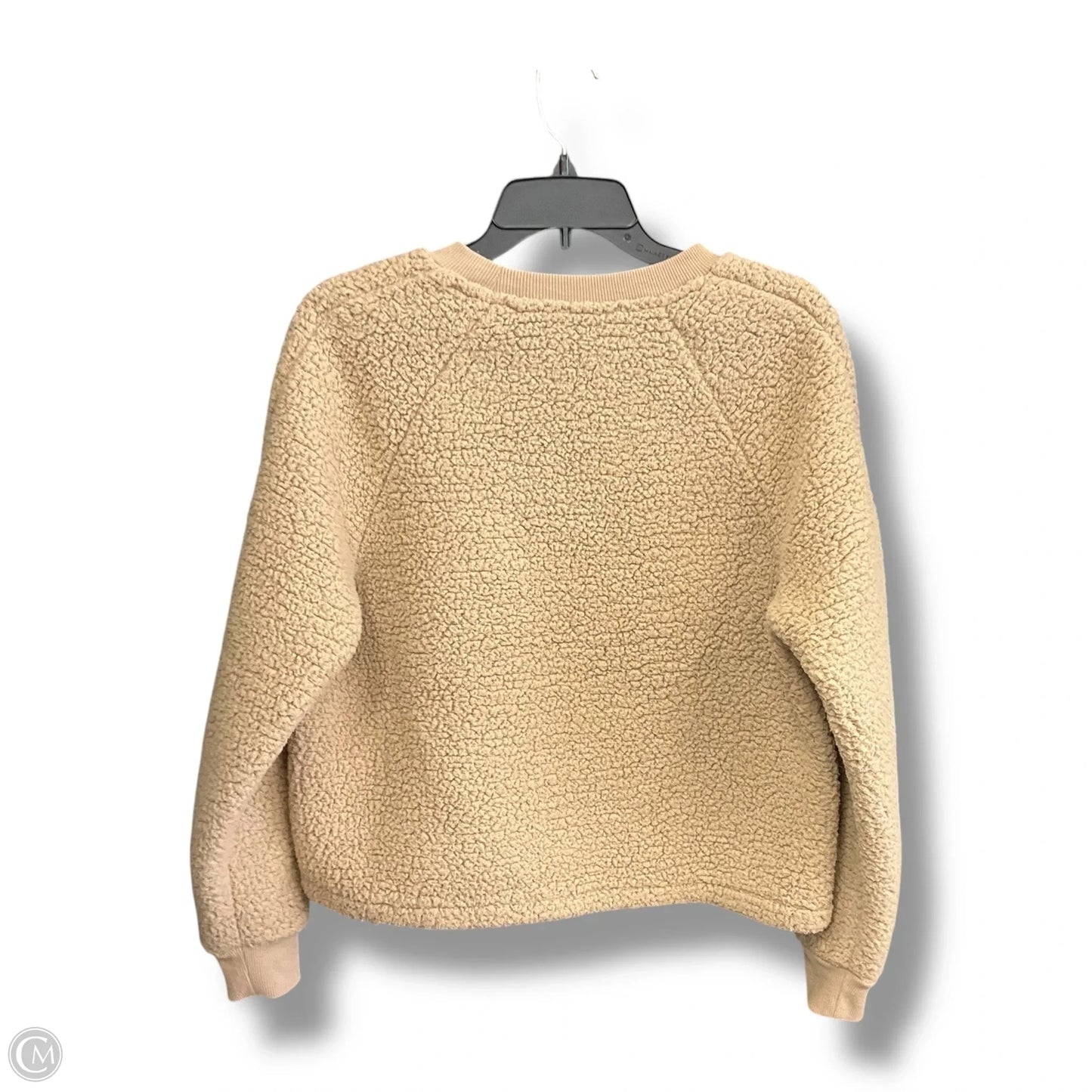 Top Long Sleeve By Banana Republic In Brown, Size: S