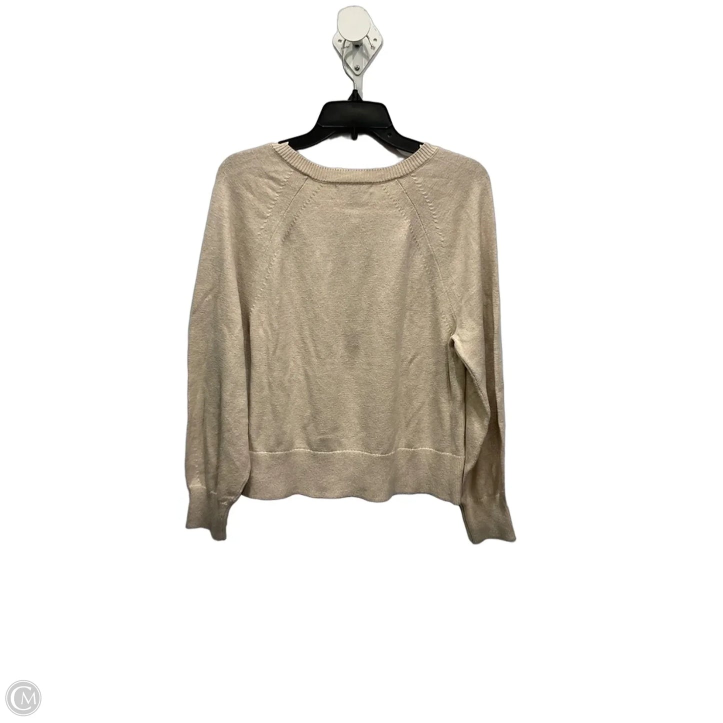 Sweater By Banana Republic In Tan, Size: M