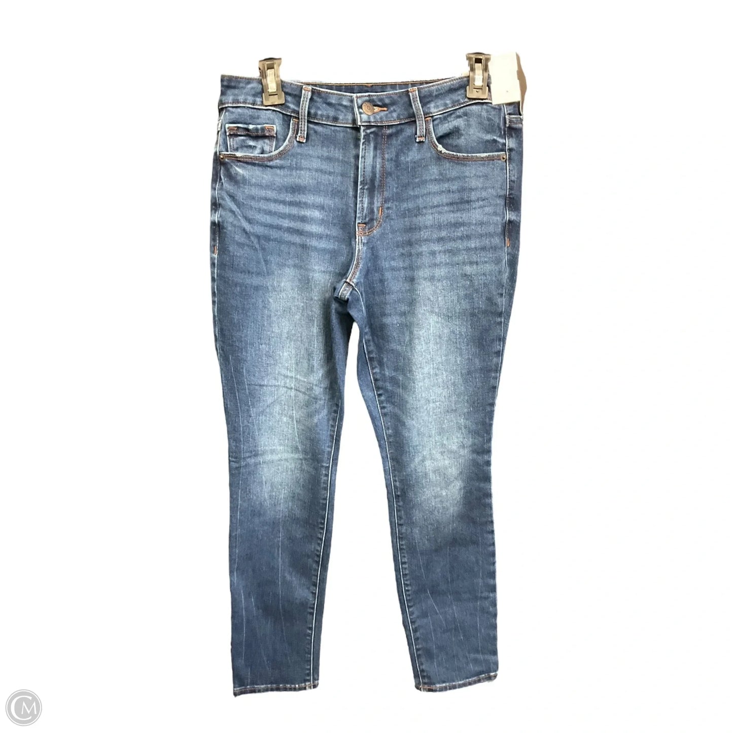 Jeans Skinny By Old Navy In Blue Denim, Size: 8