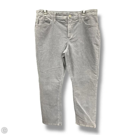 Pants Corduroy By St Johns Bay In Grey, Size: 14p
