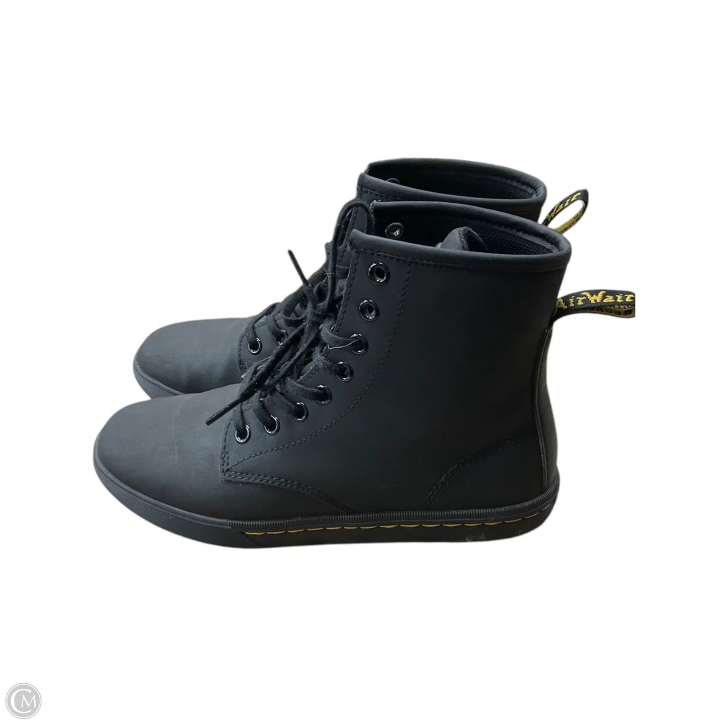 Boots Ankle Flats By Dr Martens In Black, Size: 6
