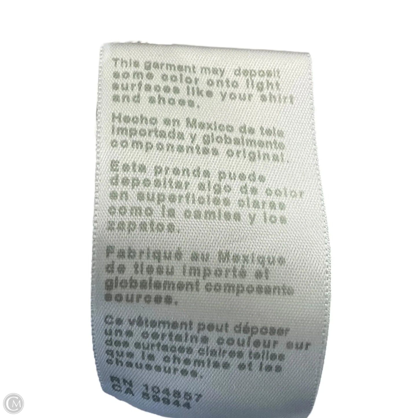 Jeans Straight By Ag Jeans In Blue Denim, Size: 8