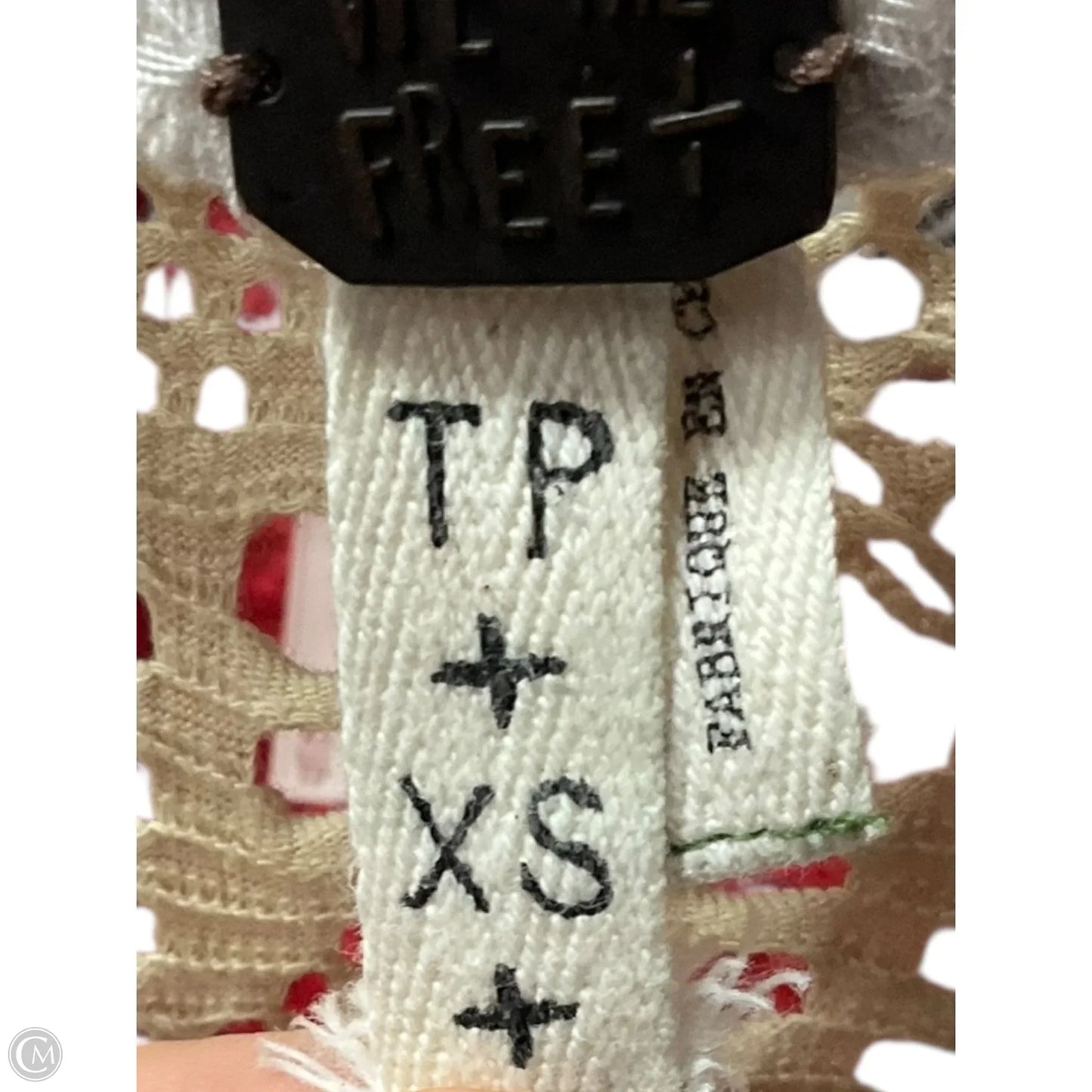 Top Long Sleeve By We The Free In Ivory, Size: Xs