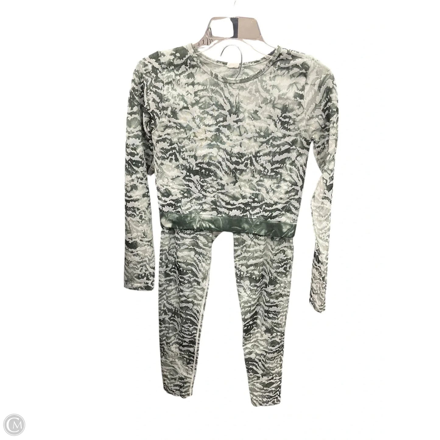 Athletic Pants 2pc By Fabletics In Green, Size: M