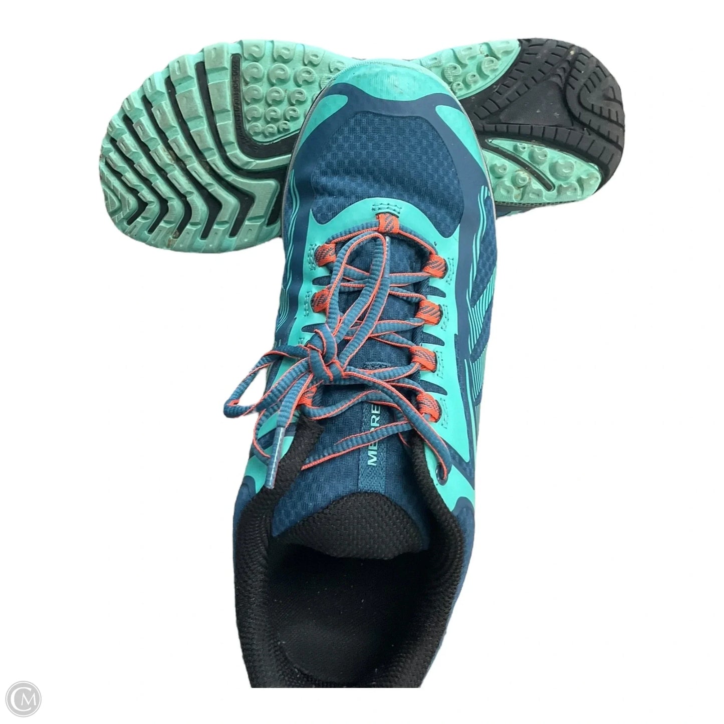 Shoes Athletic By Merrell In Blue, Size: 10