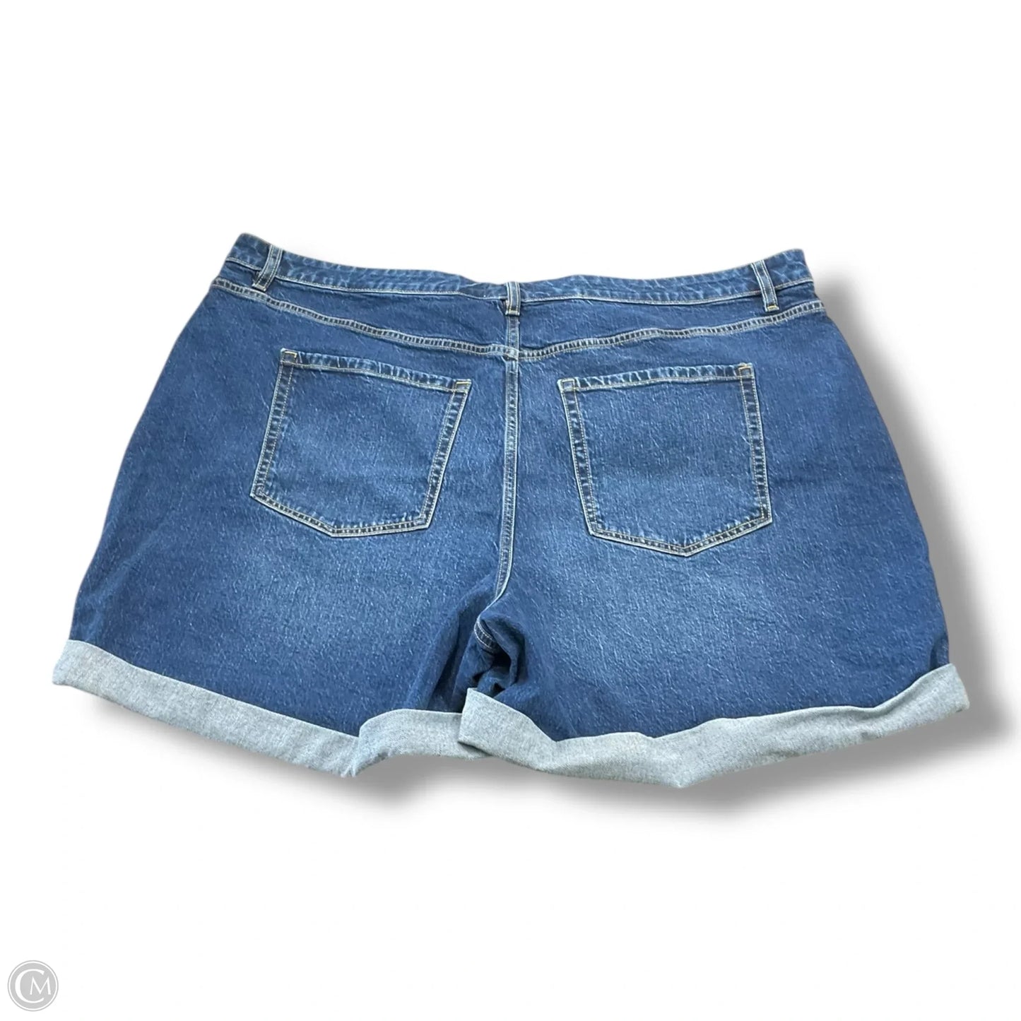 Shorts By Lane Bryant In Blue Denim, Size: 22