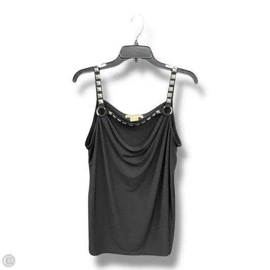 Top Sleeveless By Michael By Michael Kors In Black, Size: 1x