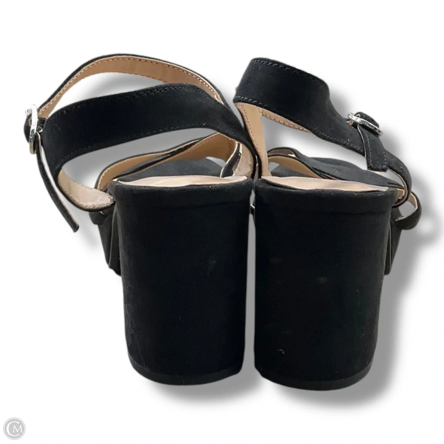 Sandals Heels Block By A New Day In Black, Size: 7