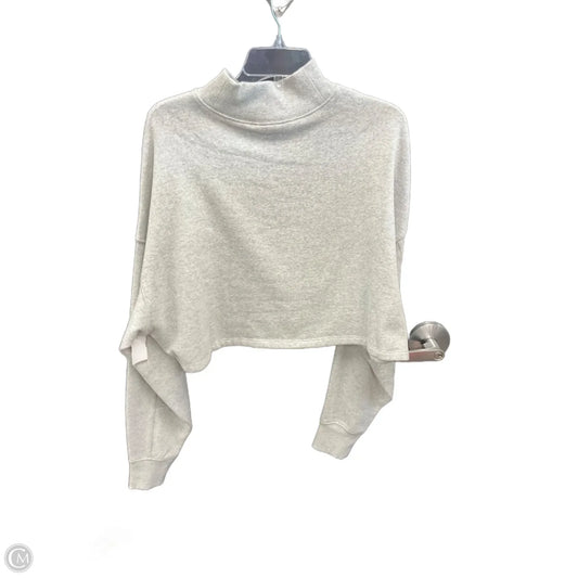 Sweatshirt Crewneck By Express In Grey, Size: M