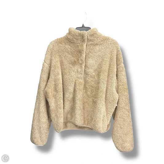 Sweatshirt Crewneck By H&m In Tan, Size: L