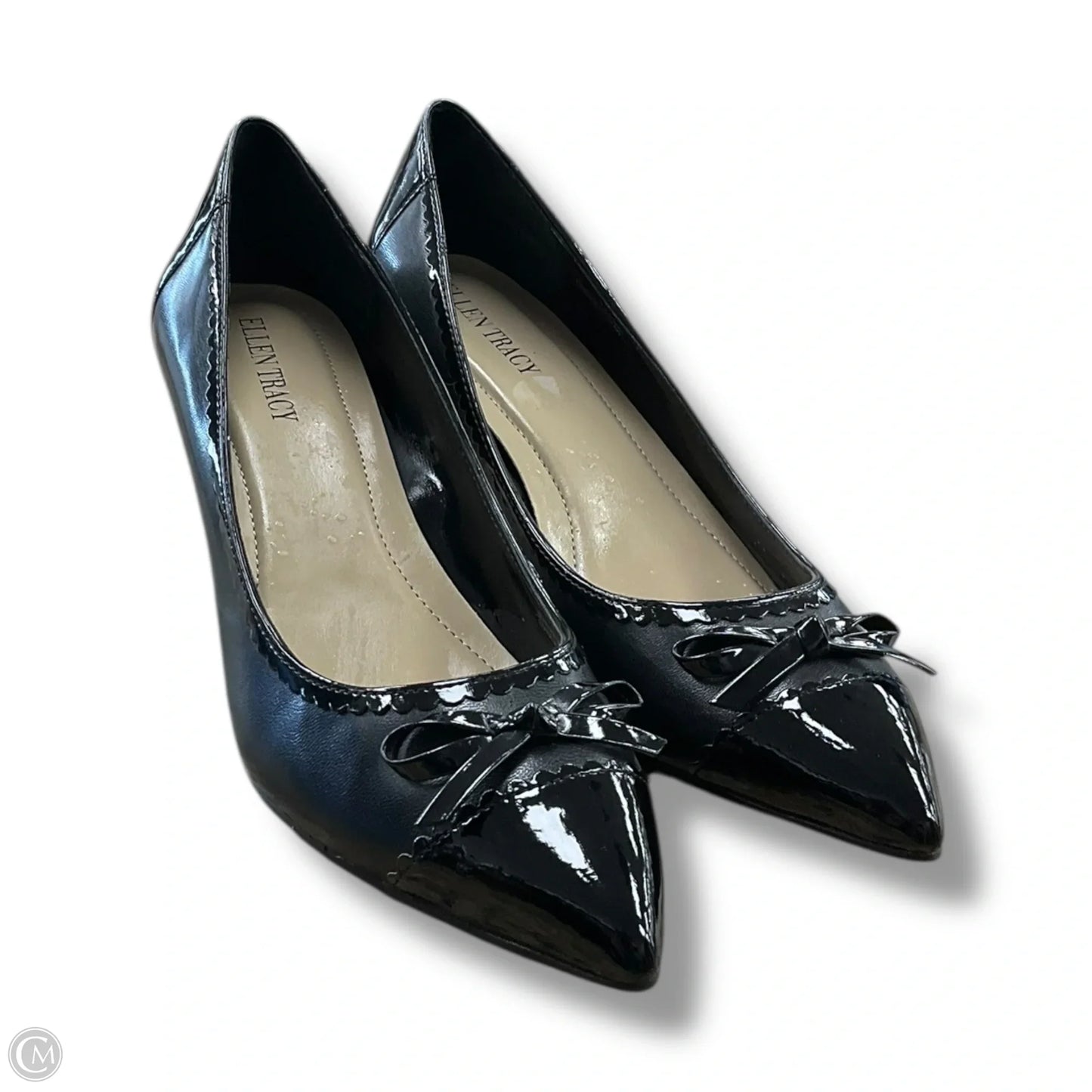 Shoes Heels Kitten By Ellen Tracy In Black, Size: 8.5