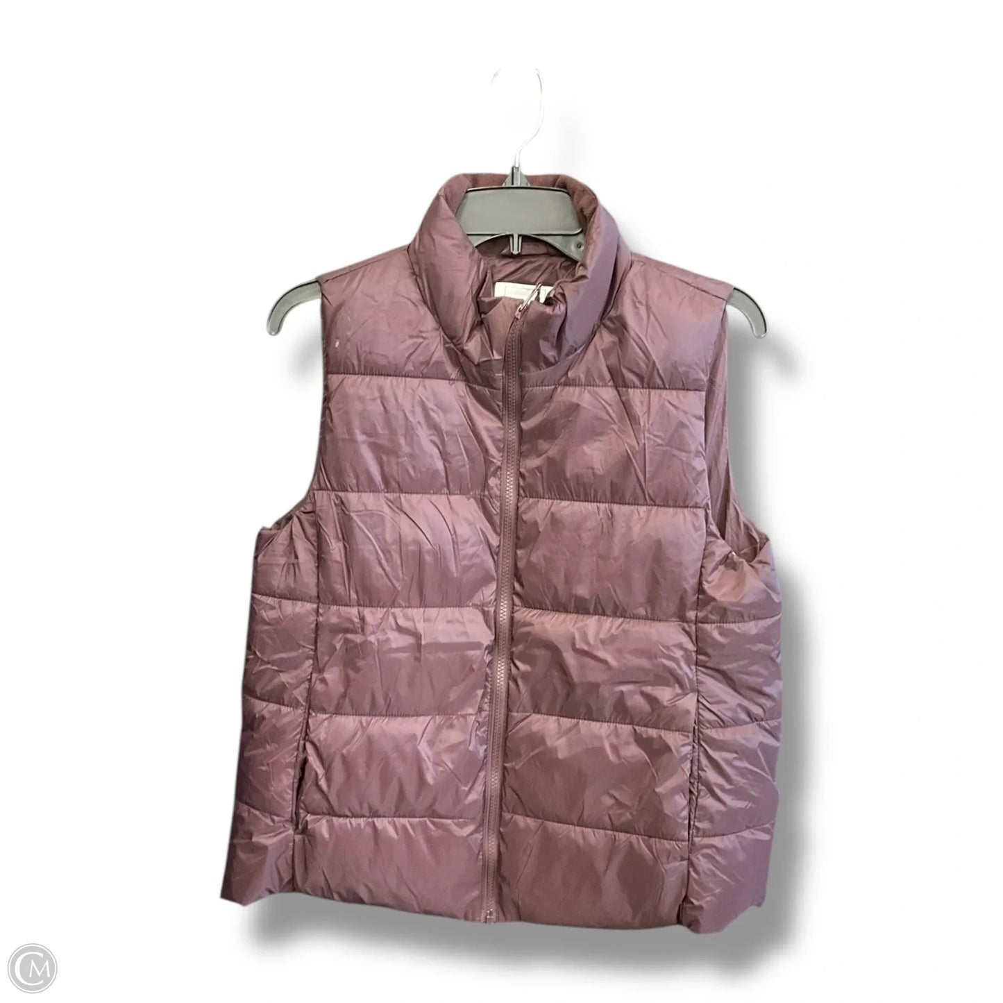 Vest Puffer & Quilted By Gap In Maroon, Size: M