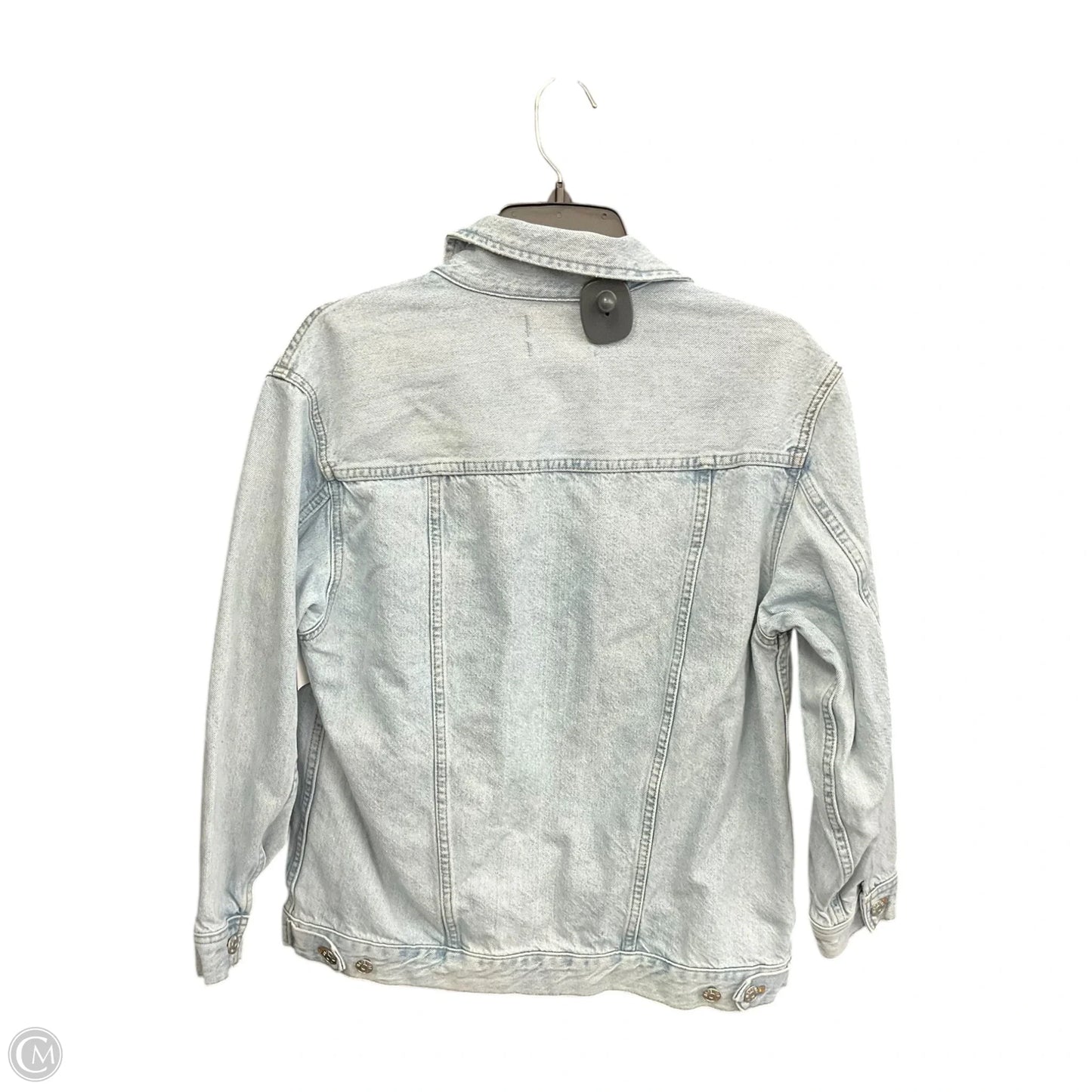 Jacket Denim By Madewell In Blue Denim, Size: S