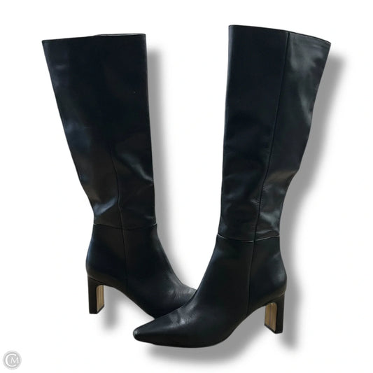 Boots Mid-calf Heels By Sam Edelman In Black, Size: 6.5