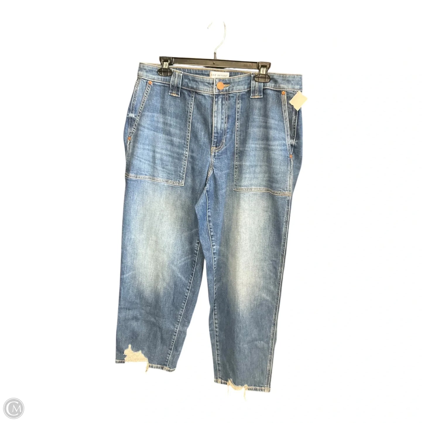 Jeans Boot Cut By Lane Bryant In Blue Denim, Size: 14