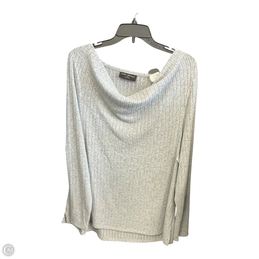 Top Long Sleeve By Lane Bryant In Grey, Size: Xl