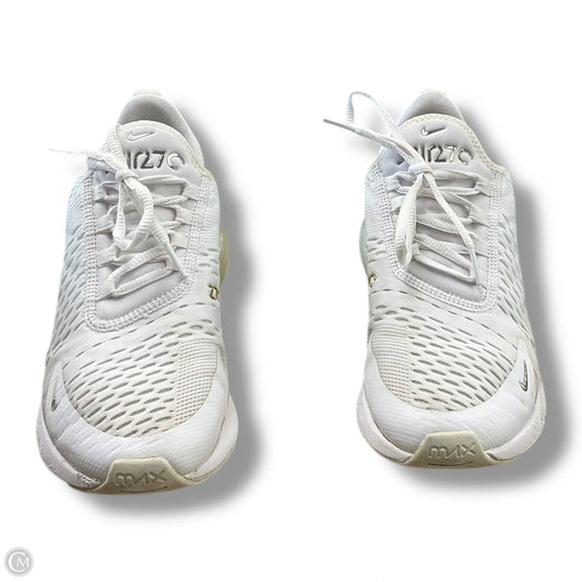 Shoes Athletic By Nike In Gold & White, Size: 9