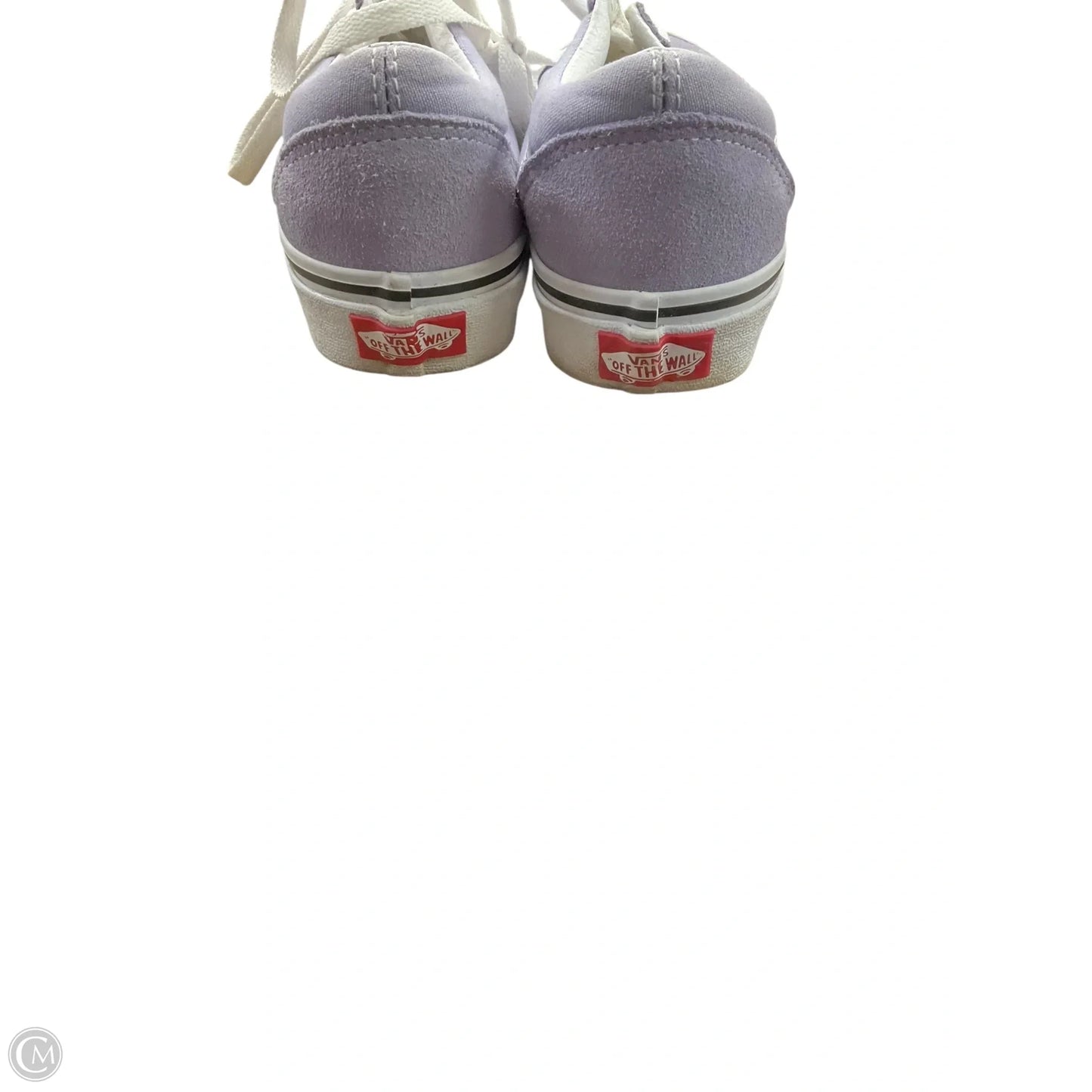 Shoes Sneakers By Vans In Purple, Size: 5