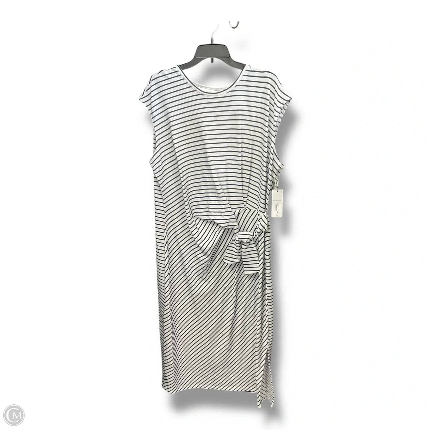 Dress Casual Maxi By Liz Claiborne In Striped Pattern, Size: Xxl
