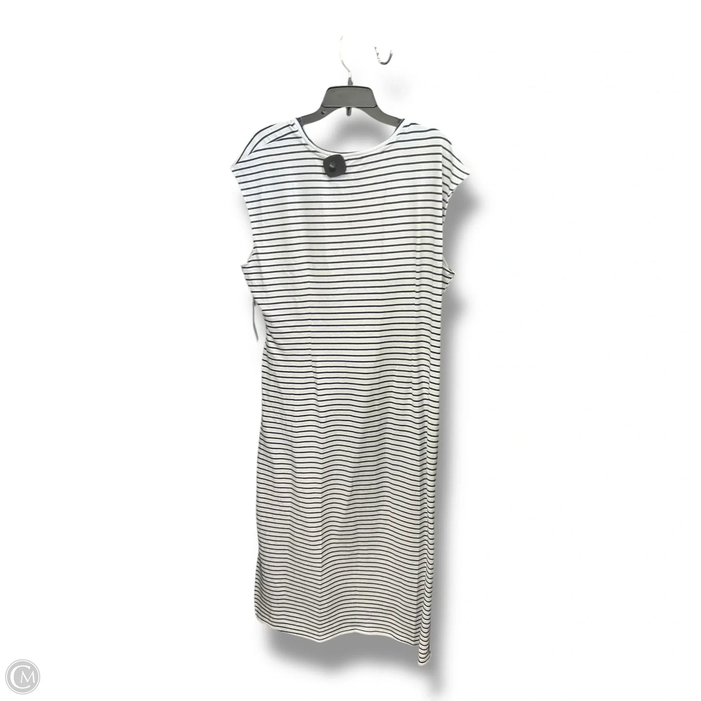 Dress Casual Maxi By Liz Claiborne In Striped Pattern, Size: Xxl