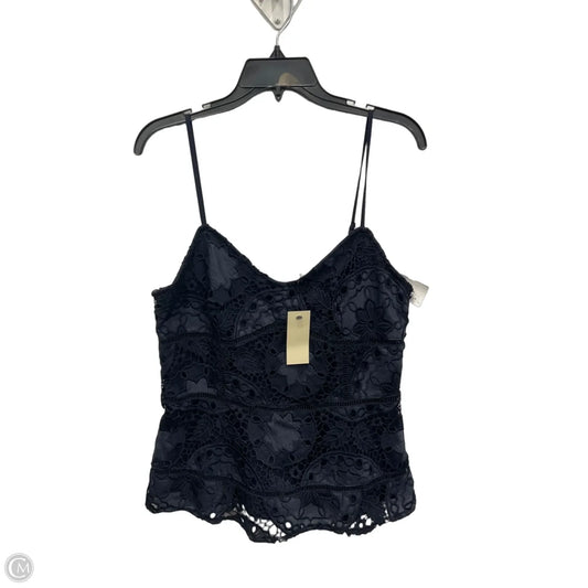 Top Sleeveless By Skies Are Blue In Navy, Size: M