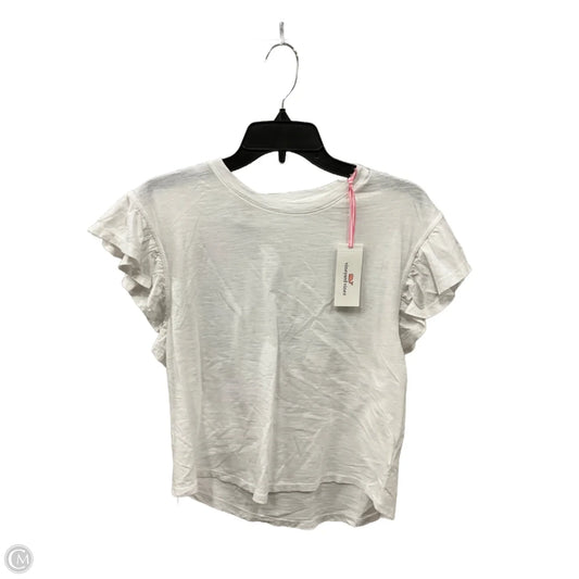 Top Sleeveless By Vineyard Vines In White, Size: Xs