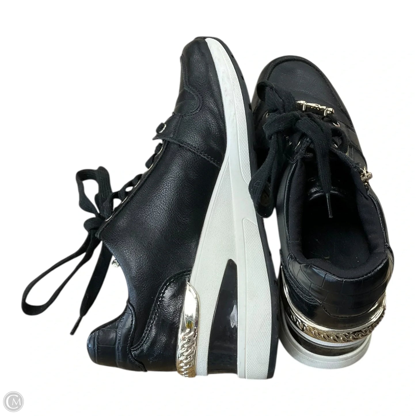 Shoes Sneakers By Aldo In Black, Size: 8