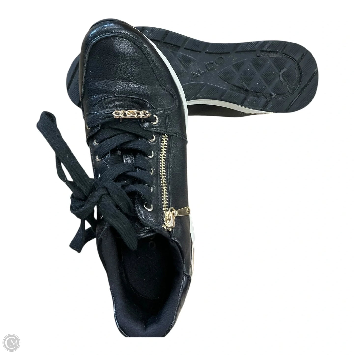 Shoes Sneakers By Aldo In Black, Size: 8