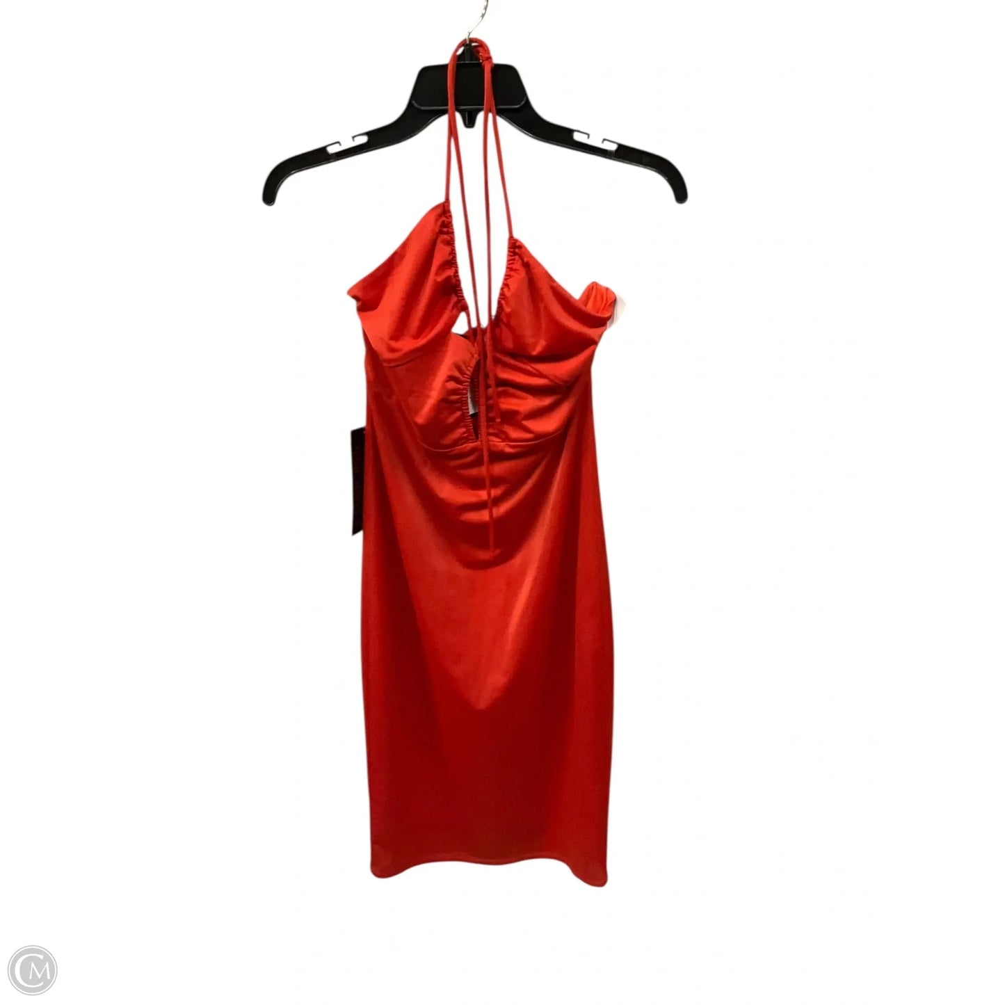 Dress Party Long By Bebe In Red, Size: S
