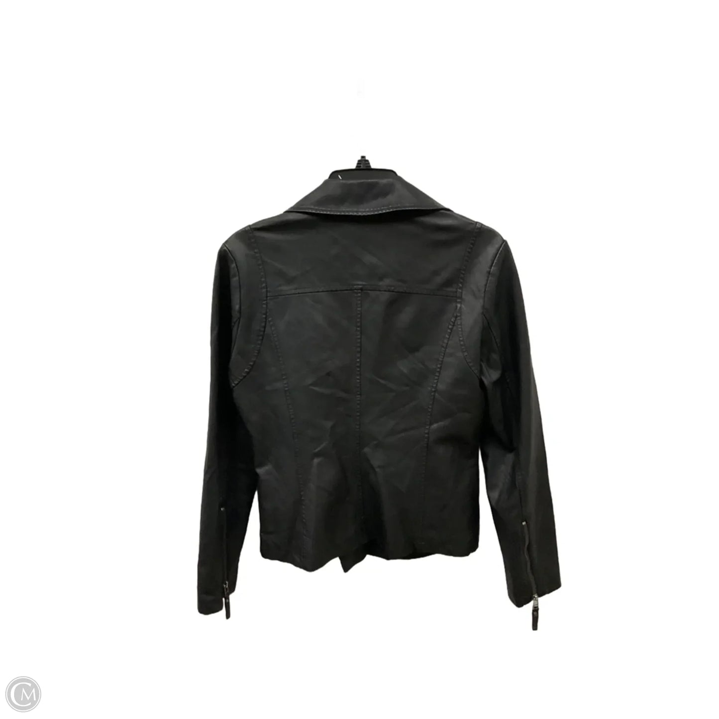 Jacket Moto By Max Studio In Black, Size: S
