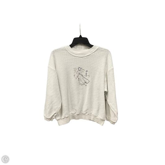 Sweater By Bette And Court In White, Size: M
