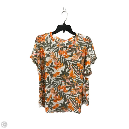 Top Short Sleeve Basic By Cato In Multi-colored, Size: 2x