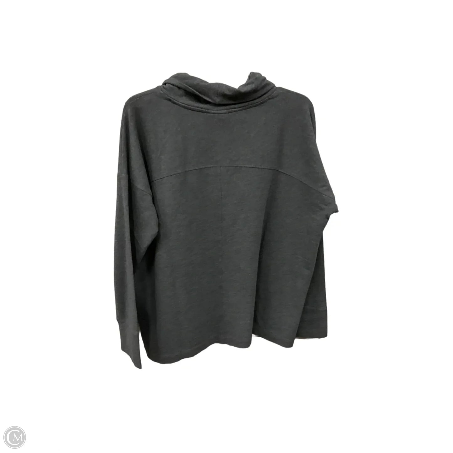 Athletic Sweatshirt Collar By J. Jill In Grey, Size: M