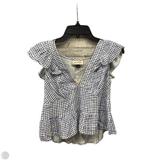 Top Sleeveless Basic By Universal Thread In Blue, Size: M