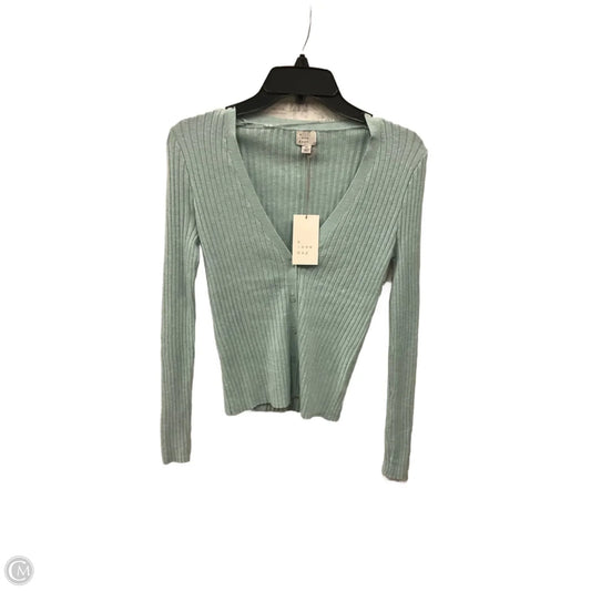 Top Long Sleeve By A New Day In Blue, Size: Xs