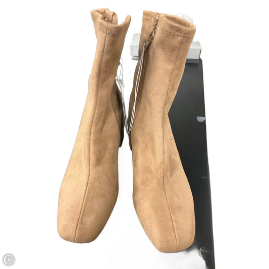 Boots Ankle Heels By A New Day In Brown, Size: 8