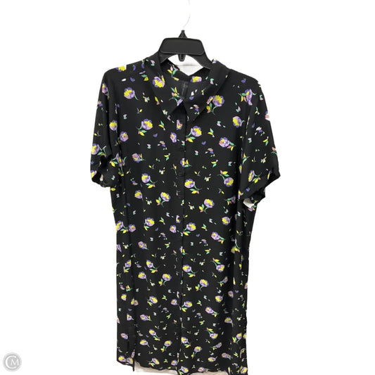 Dress Casual Maxi By Lane Bryant In Floral Print, Size: 1x