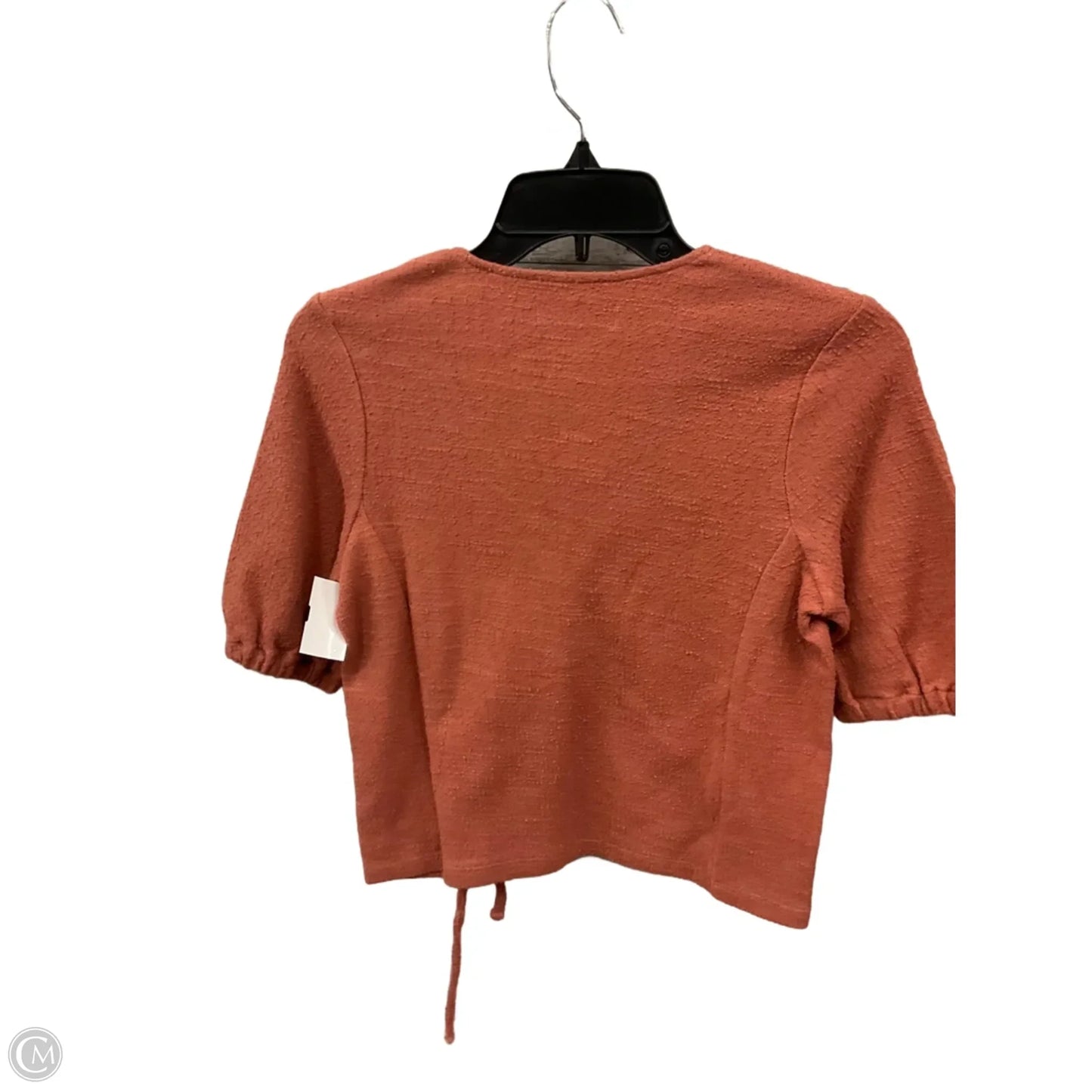 Top Short Sleeve By Madewell In Coral, Size: Xs