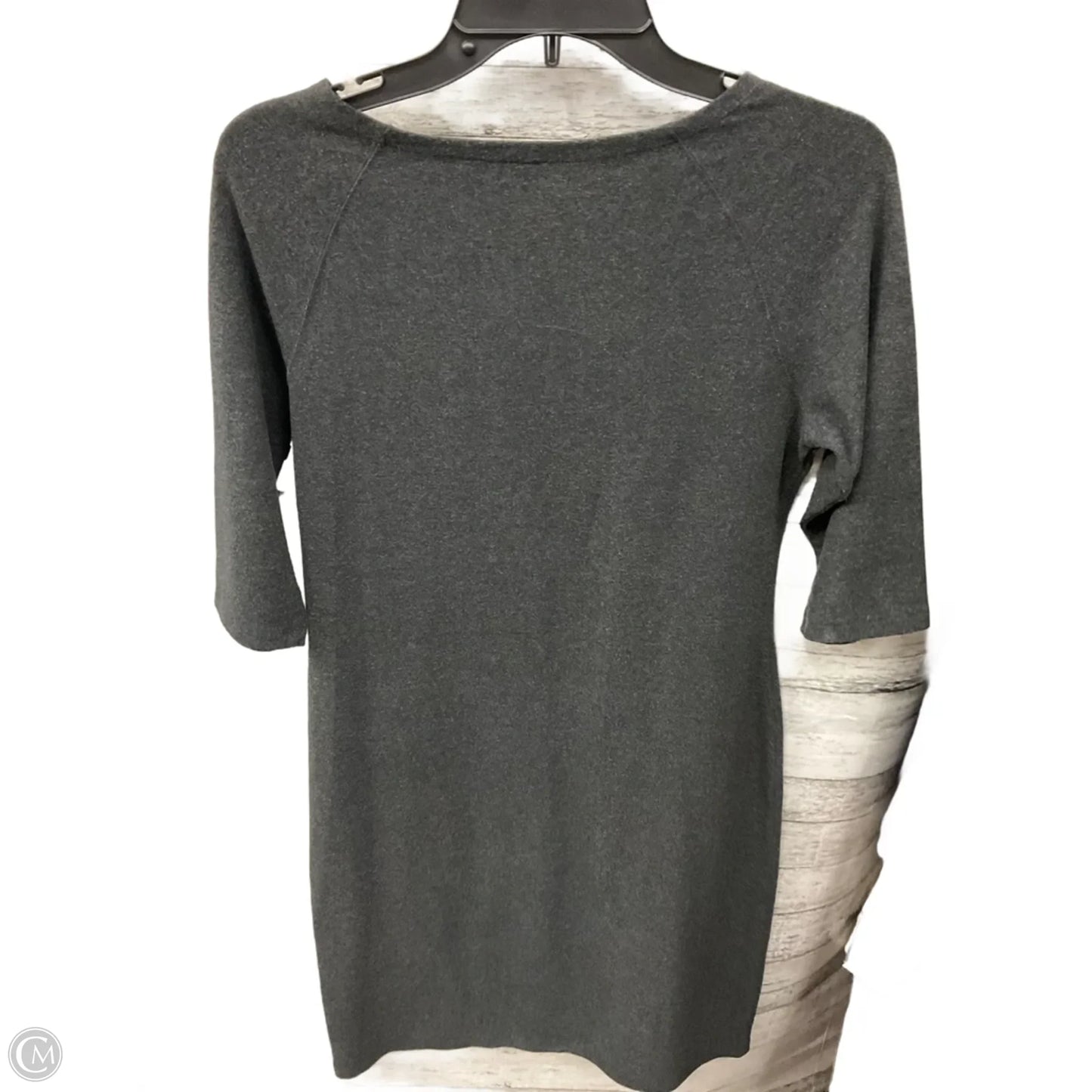 Dress Casual Midi By Gap In Grey, Size: M