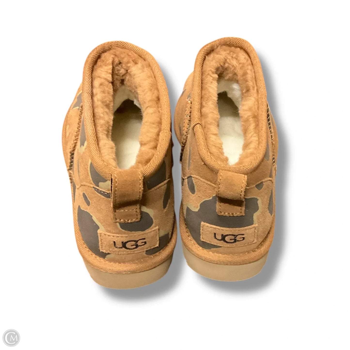 Boots Designer By Ugg In Animal Print, Size: 9